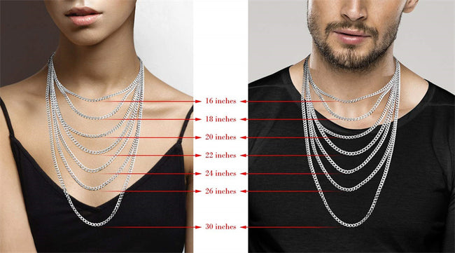 Solid 925 Sterling Silver  5mm Diamond Cut Cuban Link Curb Chain Necklace for Women Men