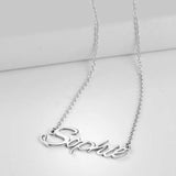 Personalized Name Necklace Custom Jewelry Special Gift name Necklace enjoy life creative 