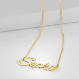 Personalized Name Necklace Custom Jewelry Special Gift name Necklace enjoy life creative 